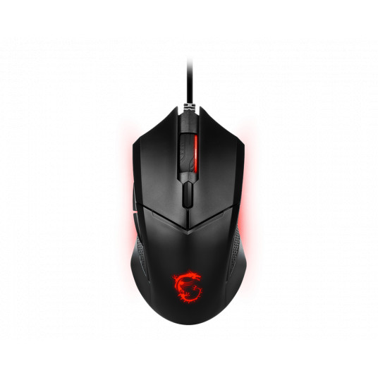 Pele MSI Clutch GM08 Optical Gaming Mouse Black