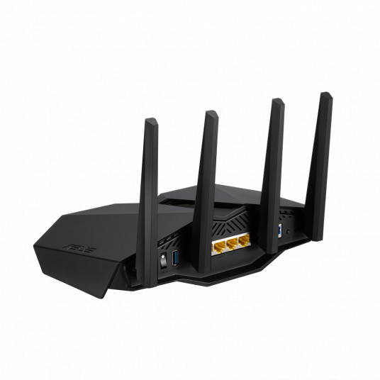 Asus AX5400 Dual Band WiFi 6 Gaming Router RT-AX82U 802.11ax, 10/100/1000 Mbit/s, Ethernet LAN (RJ-45) ports 4, Antenna type 4xExternal, 1 x USB 3.2 Gen 1