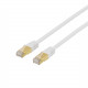 Kabeļi DELTACO S/FTP Cat7 1,5m, 600Mh, LSZH, RJ45, balts / STP-711V