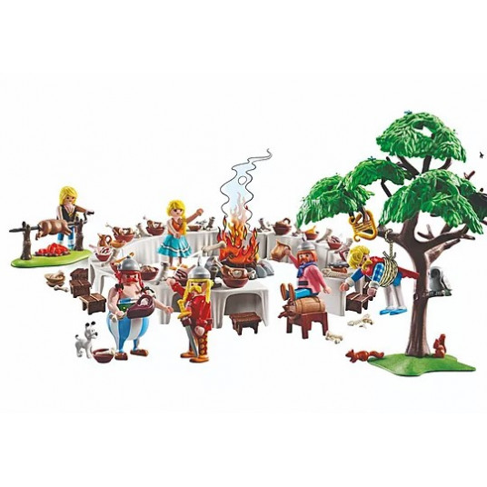 Asterix 71827 The village banquet