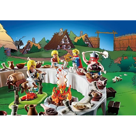 Asterix 71827 The village banquet