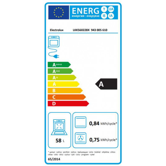 Electrolux LKK560228X gāzes plīts + papildus atlaide