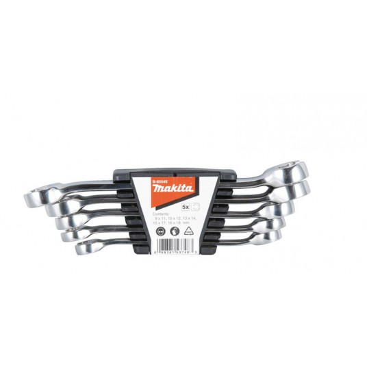 Atslēgu komplekts Makita B-65545, 5 gab.