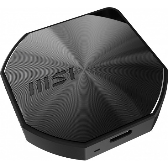 MSI DATAMAG 20GBPS 2TB ārējais cietvielu disks C tipa USB USB 3.2 Gen 2x2 melns
