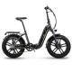 Saliekamais elektriskais velosipēds SKYJET 20 4S Shiny Antrasit Grey