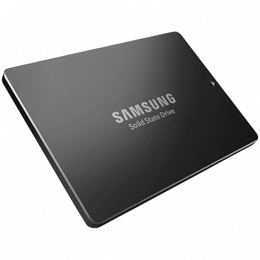 SAMSUNG PM893 240 GB datu centra SSD, 2,5'' 7 mm, SATA 6 Gb/s, 560/530 MB/s lasīšana/rakstīšana, 98K/31K izlases lasīšanas/rakstīšanas IOPS