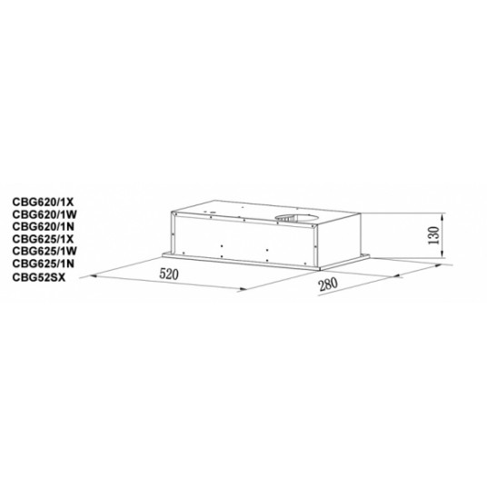 Kapucis Candy CBG625/1N