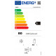 Ledusskapis Candy CHASD4351EWC