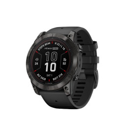Viedais pulkstenis GARMIN Fenix 7X Pro Sapphire Solar Carbon Gray Ti 010-02778-11