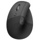 Pele Logitech Lift Vertical Ergonomic Optical Black