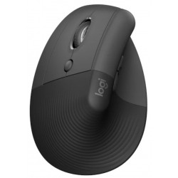 Pele Logitech Lift Vertical Ergonomic Optical Black