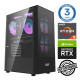 INTOP Ryzen 5 5600X 16GB 250SSD M.2 NVME RTX3050 6GB no-OS