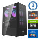 INTOP AQUA Ryzen 7 7700X 16GB DDR5 500SSD M.2 NVME+2TB RTX3060 12GB no-OS