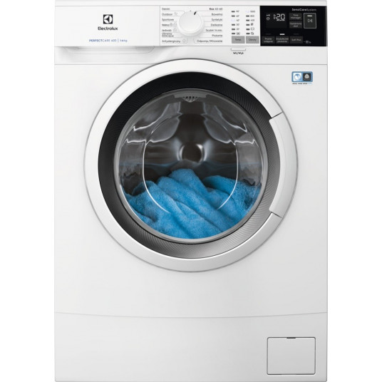 Electrolux PerfectCare 600 EW6SN406WP Veļas mašīna Priekšpuse 6 kg 1000 RPM Balta