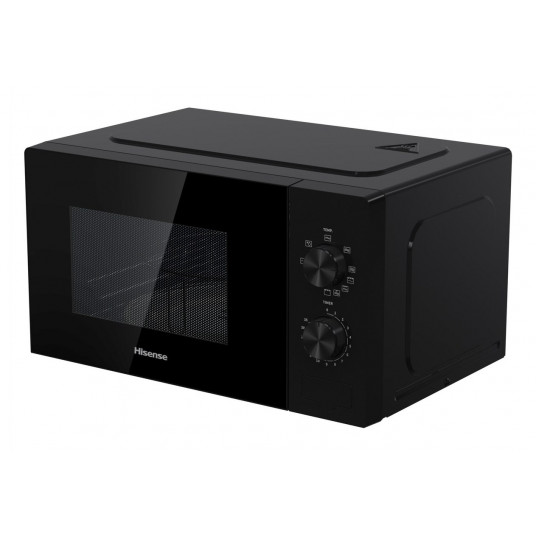 Hisense H20MOBP1G mikroviļņu krāsns Melna Mikroviļņu krāsns ar grila funkciju Galda virsma 20 L 700 W