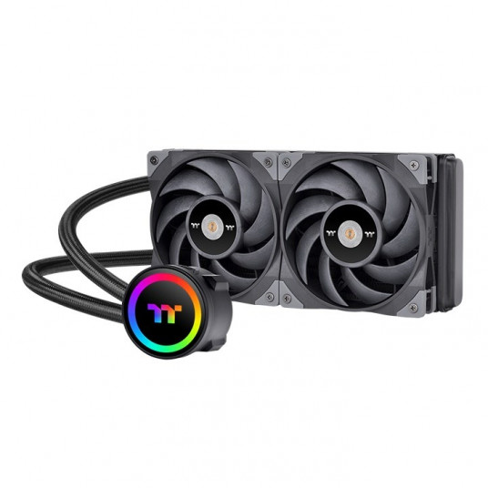 Thermaltake Toughliquid 240 ARGB Procesors Universāls šķidruma dzesētājs Melns 1 gab