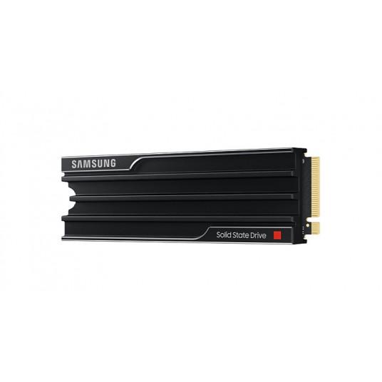 Samsung 9100 PRO With Heatsink | 1000 GB | SSD form factor M.2 2280 | Solid-state drive interface PCIe 5.0 NVMe | Read speed 14800 MB/s | Write speed 13400 MB/s
