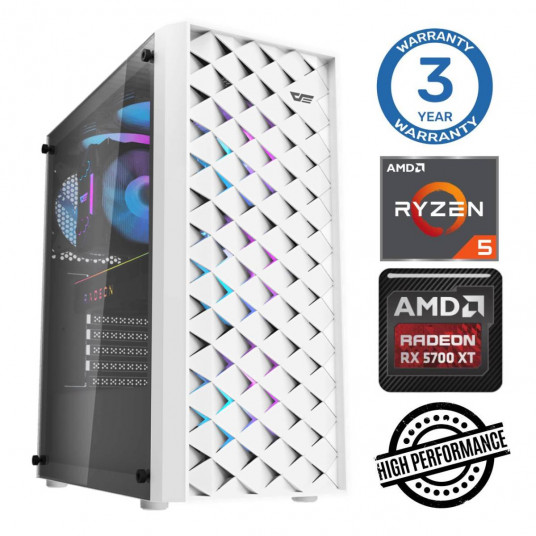 INTOP Ryzen 5 5600X 64GB 1TB SSD M.2 NVME RX5700 XT 8GB no-OS