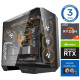 INTOP AQUA Ryzen 7 7800X3D 32GB DDR5 1TB SSD M.2 NVME RTX5070Ti 16GB no-OS