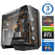 INTOP AQUA Ryzen 7 7800X3D 32GB DDR5 1TB SSD M.2 NVME RTX5070Ti 16GB WIN11