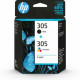 Nr. 305 Multipack Black/TriColor 6ZD17AE