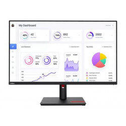 Lenovo | ThinkVision | T32p-30 | 31,5 " | IPS | 16:9 | 60 Hz | 4 ms | 3840 x 2160 pikseļi | 350 cd/m² | HDMI pieslēgvietu skaits 1 | Melns | Garantija 36 mēneši
