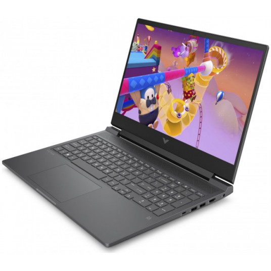 HP Victus 16 — Ryzen 7 7840HS | 16,1"-144 Hz | 16 GB | 512 GB | bez operētājsistēmas | RTX4050 | Sudrabs