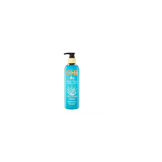 "Farouk Systems Aloe Vera Curls Defined Detangling Conditioner" - dziļi atjaunojošs kondicionieris viļņainiem un cirtainiem matiem, 739 ml