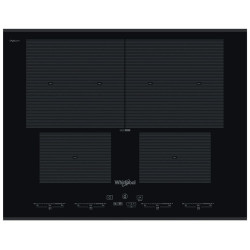 Whirlpool SMO 654 OF/BT/IXL melns Iebūvējamā 65 cm indukcijas plīts, sadalīta zonās 4 zonas(-as)