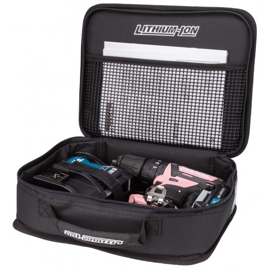 Makita HP333DSAP1 elektriskais skrūvgriezis vai triecieninstruments 1700 RPM melns, rozā krāsā