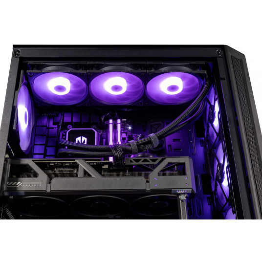 Actina 5901443414681 PC AMD Ryzen™ 7 7800X3D 32 GB DDR5-SDRAM 2 TB SSD AMD Radeon RX 9070 "Midi Tower" melns