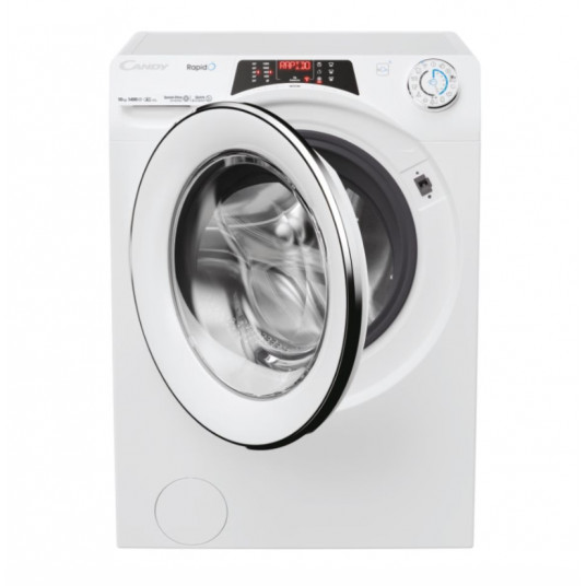Candy RO 4106DWMC7/1-S Veļas mašīna, A, priekšējā iekraušana, dziļums 58 cm, 10 kg, balta