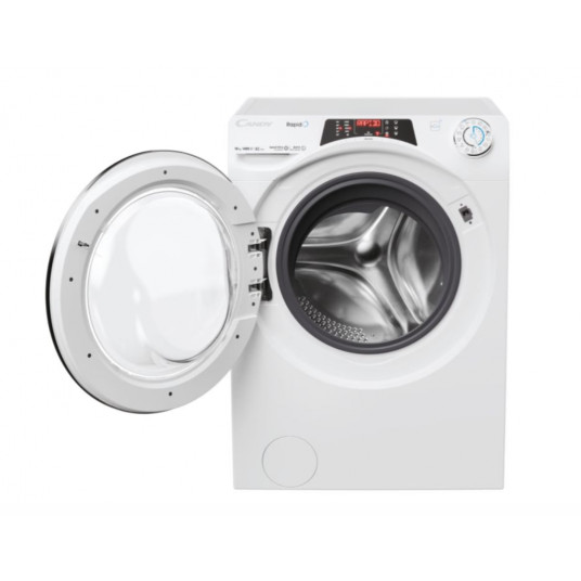 Candy RO 4106DWMC7/1-S Veļas mašīna, A, priekšējā iekraušana, dziļums 58 cm, 10 kg, balta