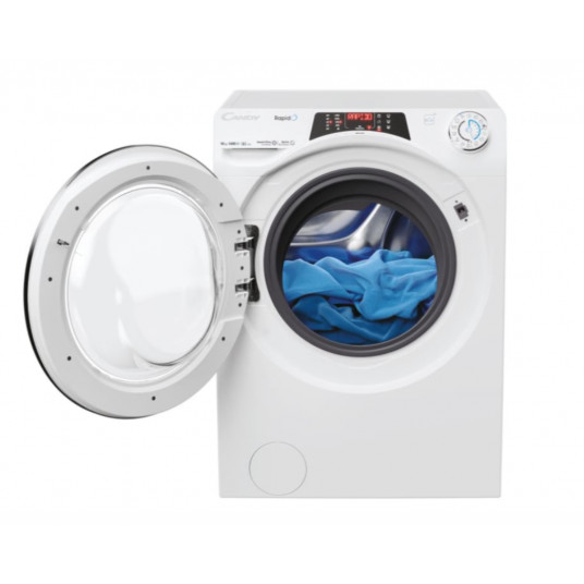 Candy RO 4106DWMC7/1-S Veļas mašīna, A, priekšējā iekraušana, dziļums 58 cm, 10 kg, balta