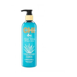 "Farouk Systems Aloe Vera Curls Defined Detangling Conditioner" - dziļi atjaunojošs kondicionieris viļņainiem un cirtainiem matiem, 340 ml