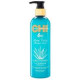 "Farouk Systems CHI Aloe Vera Curls Defined Curl Enhancing Shampoo" šampūns cirtainiem un viļņainiem matiem, 340 ml
