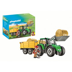 Figures set Country 9317 Tractor with Trailer