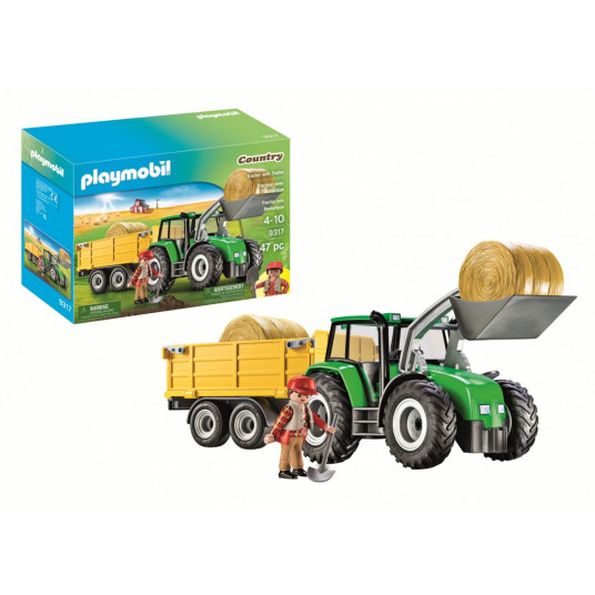 Figures set Country 9317 Tractor with Trailer