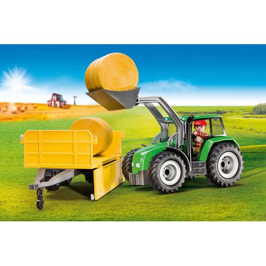 Figures set Country 9317 Tractor with Trailer