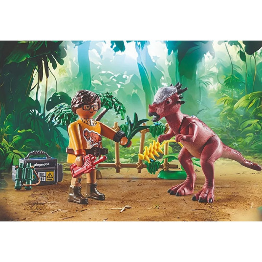 Set with figurines Dinos 71822 Stygimoloch Observation