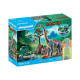 Set with figurines Dinos 71819 Brachiosaurus with Hover craft