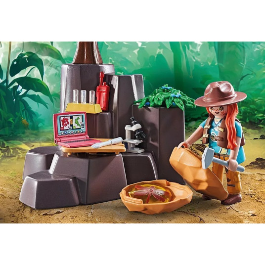 Set with figurines Dinos 71819 Brachiosaurus with Hover craft