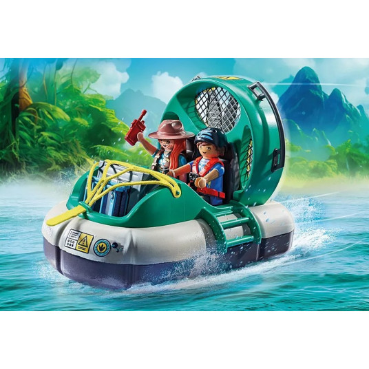 Set with figurines Dinos 71819 Brachiosaurus with Hover craft