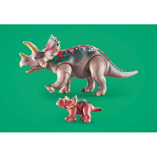 Set with figurines Dinos 71821 Triceratopsy