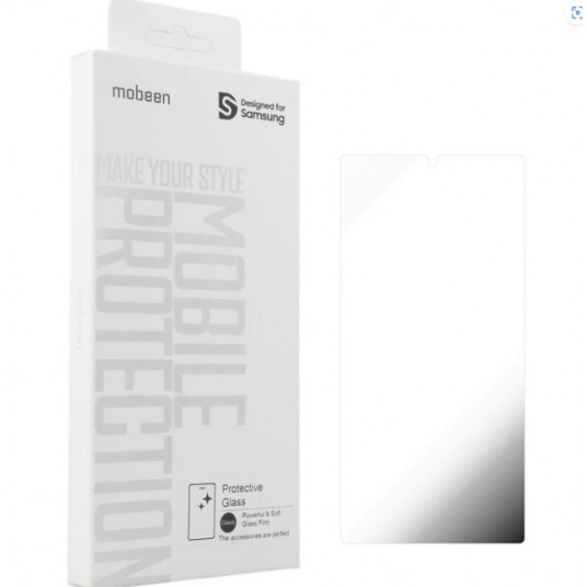 TTS928AEATW Mobeen Rūdīta stikla papīra iepakojums BY S24 ULTRA (caurspīdīgs)