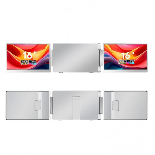 EXTRALINK SMART LIFE 16" 2 EKRĀNU MONITORS KLĒPJDATORIEM NO 12" LĪDZ 18,5" S11