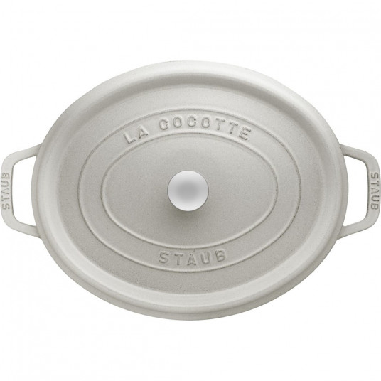 ZWILLING STAUB LA COCOTTE 6,7 L ovāli čuguna trauki cepeškrāsnij