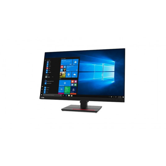Lenovo ThinkVision T27q-20 datora monitors 68,6 cm (27") 2560 x 1440 pikseļi Quad HD LCD melns
