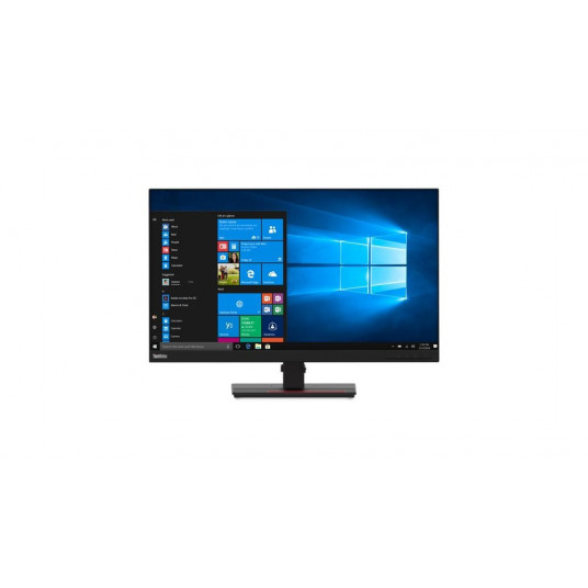 Lenovo ThinkVision T27q-20 datora monitors 68,6 cm (27") 2560 x 1440 pikseļi Quad HD LCD melns