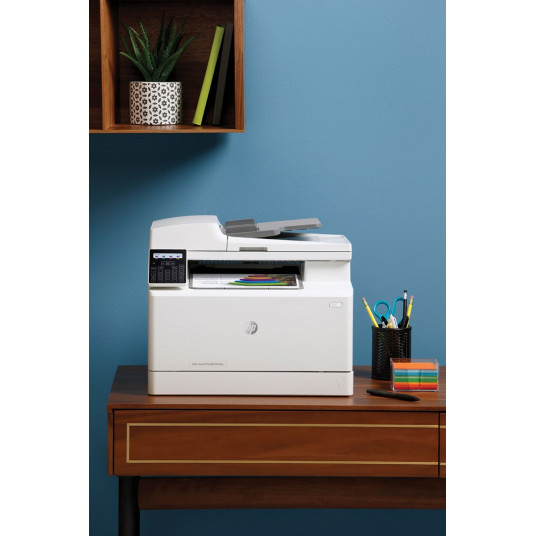 HP Color LaserJet Pro MFP M183fw, drukāšana, kopēšana, skenēšana, fakss, 35 lapu ADF; Energoefektīvas; Spēcīga drošība; Divjoslu Wi-Fi